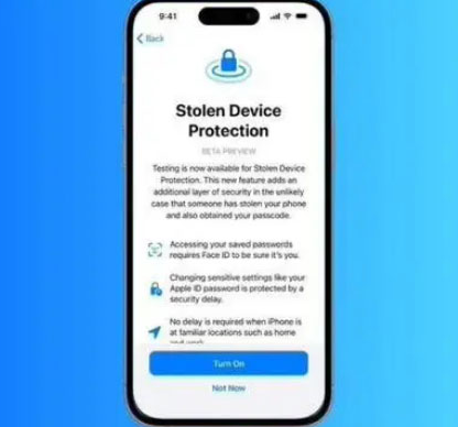 峄城苹果授权维修店分享被盗设备保护功能开启方法 
